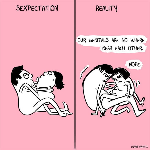 A lot of the time, the sex positions described are PHYSICALLY IMPOSSIBLE.
