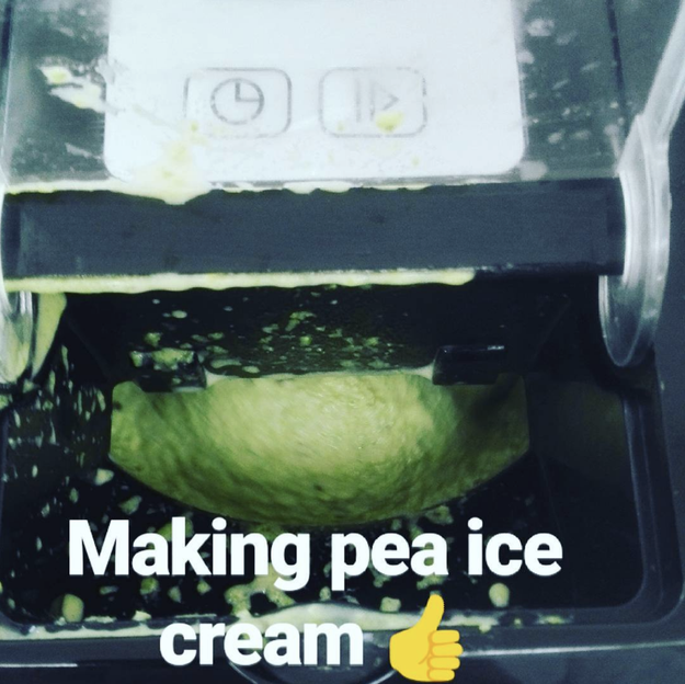 And why would someone try and ruin delightful ice cream with the flavor of peas?