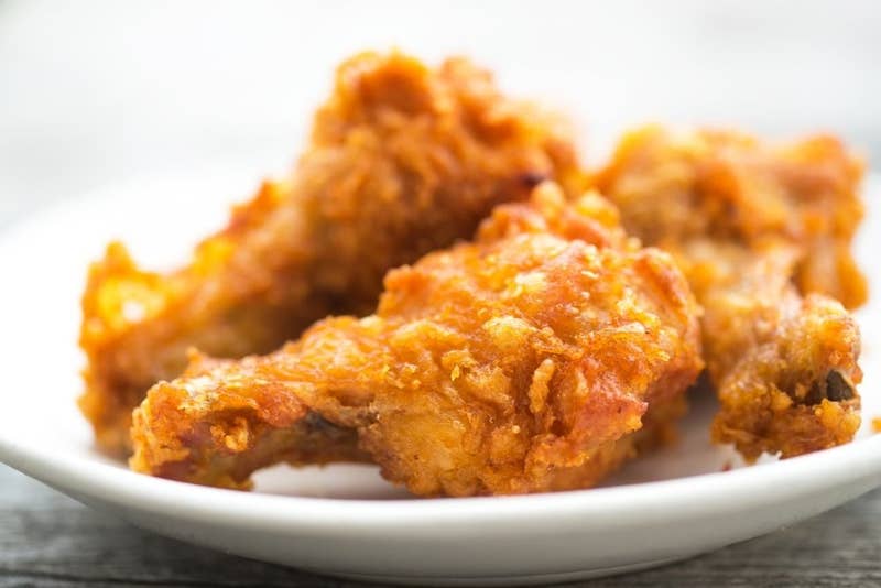 These healthyish drumsticks use an oats-and-cauliflower crumb to achieve a perfectly crispy texture. Recipe here.