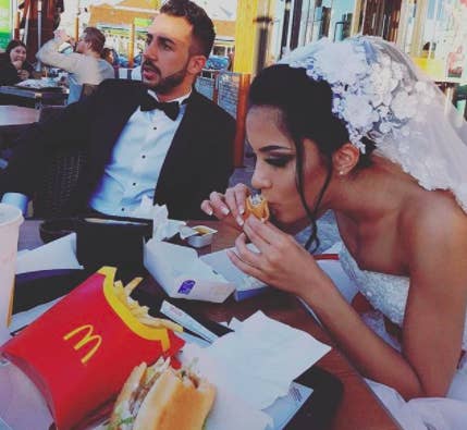 According to Business Insider, a McDonald's wedding package will set you back anywhere from $373 to $1,290 — but they're only available in Hong Kong for now!