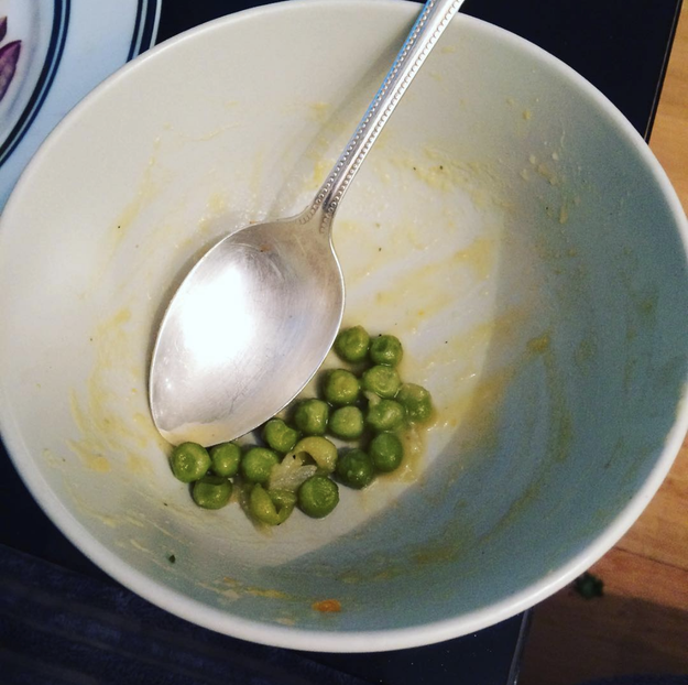 Okay, so here's the thing: Peas are straight-up nasty.