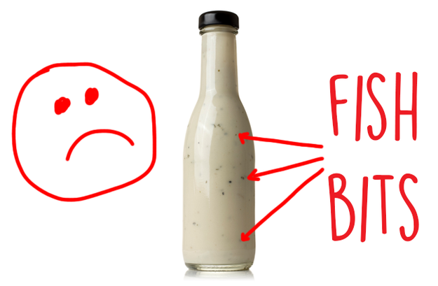 *Horror film voice* They're coming from inside the dressing.