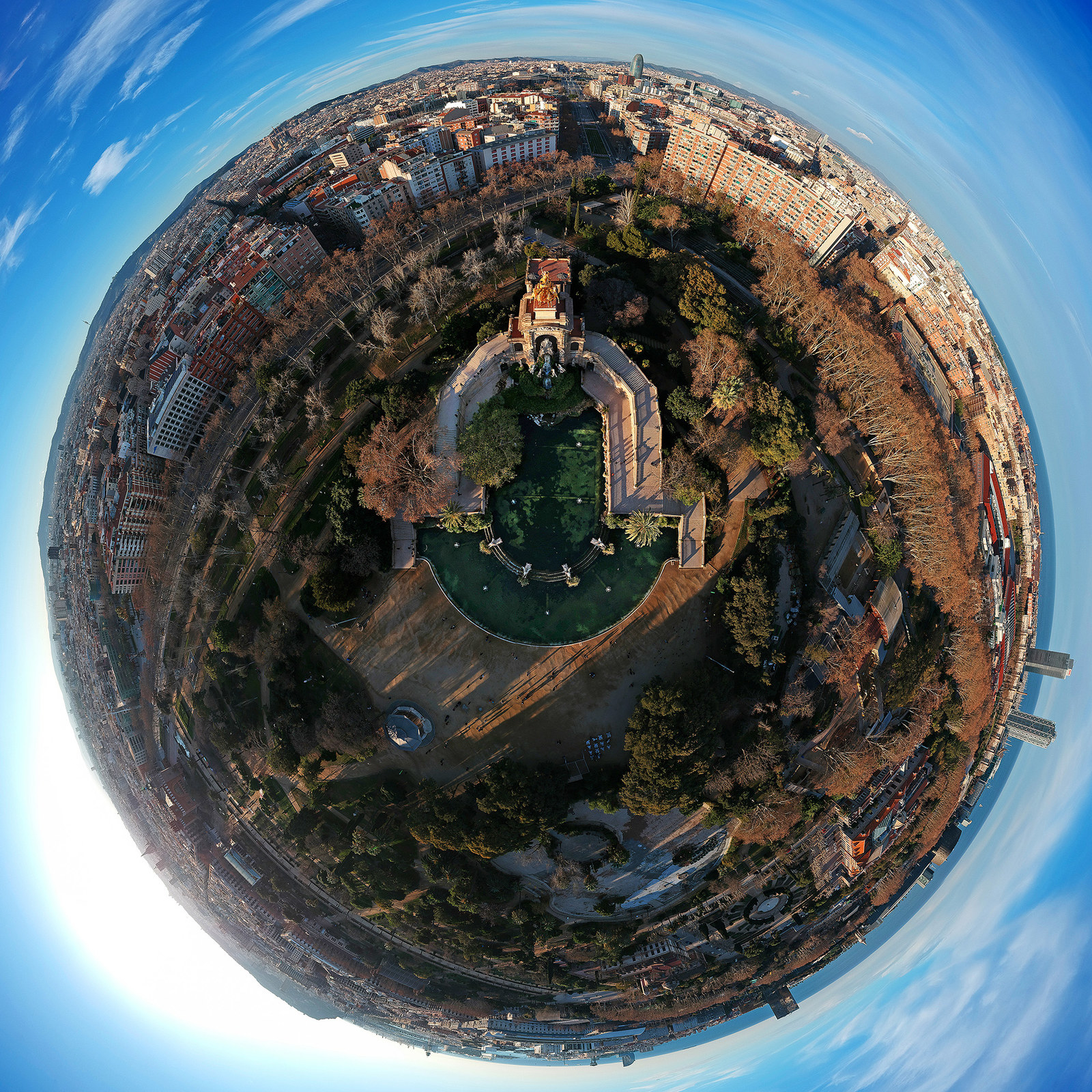 Фотография 360. Панорама 360 градусов. Земля - вид сверху. Снимки 360 градусов. Маленькая Планета.