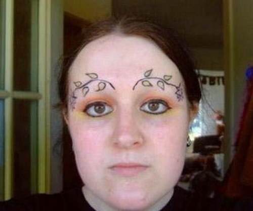 Those brows are SO fetch.