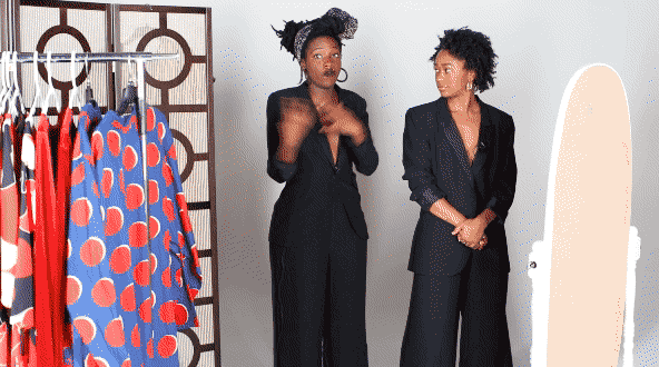 I mean, just look at them. The shoulder pads were on point (no pun intended).