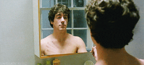 Why someone would decide to brush their teeth in the midst of a killer taunting them is beyond me.