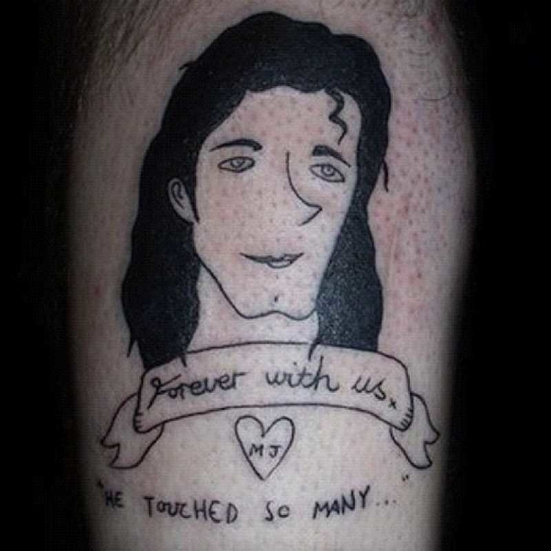 Just like MJ's death, this tattoo is a huge tragedy.