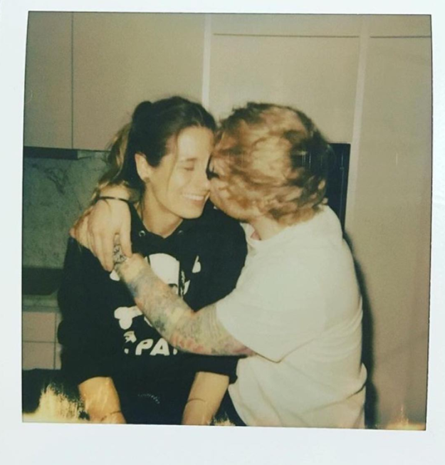 Ed Sheeran is now engaged to his longtime girlfriend Cherry Seaborn, he announced Saturday on Instagram.