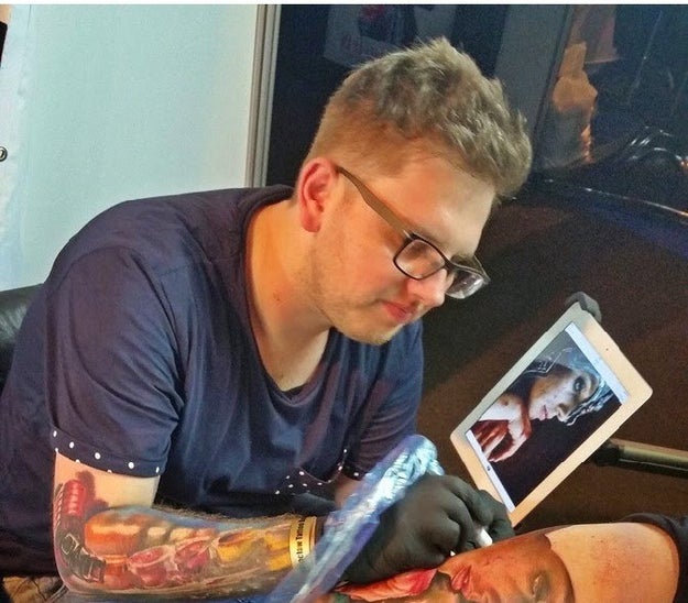 Say hello to Polish tattoo genius Karol Rybakowski.