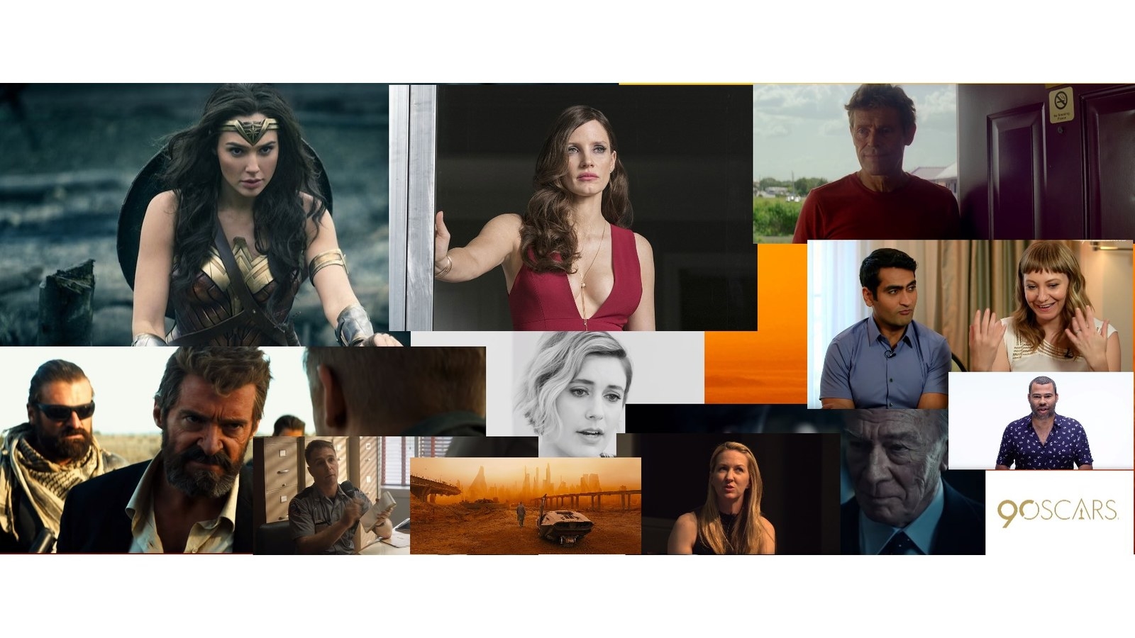 A collage of some of the nominees.