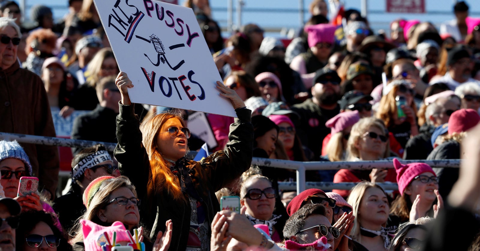 March around. March of the resistance.