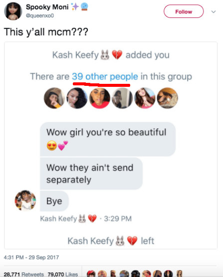 Man DMs 40 women at the same time the same message accidentally
