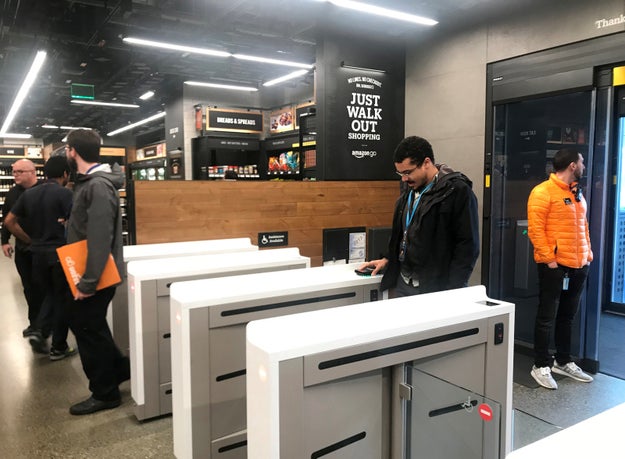 Amazon has introduced a new concept to ~disrupt~ traditional grocery and retail stores. On Monday, they opened a store in Seattle called Amazon Go, a "no checkout" store so "you never have to wait in line," the company said.