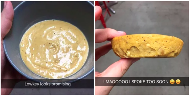 THE FAIL: Miracle two-minute microwaved english muffins turned out to be anything BUT a legit english muffin.