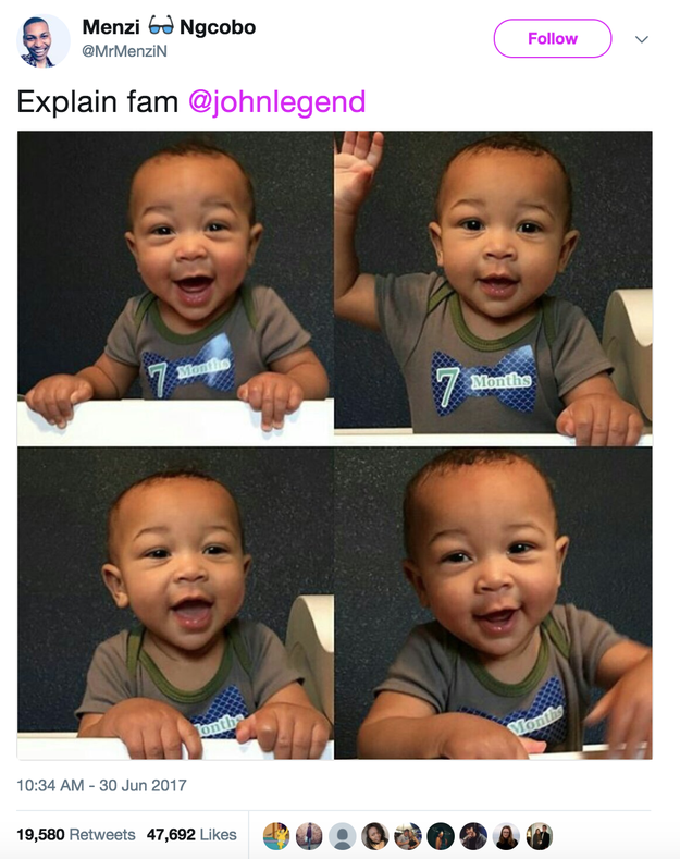 Last year a tweet went viral about this baby who looks exactly like John Legend.