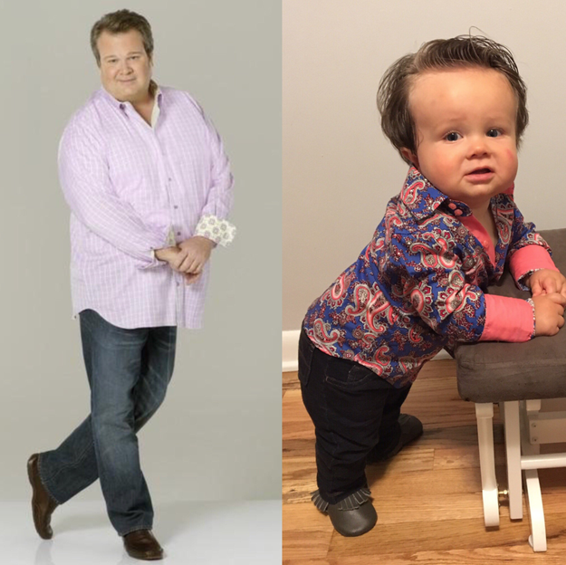 And there's tons of other babies out there who resemble celebs. Like this baby who looks like Eric Stonestreet (or Cameron Tucker from Modern Family).