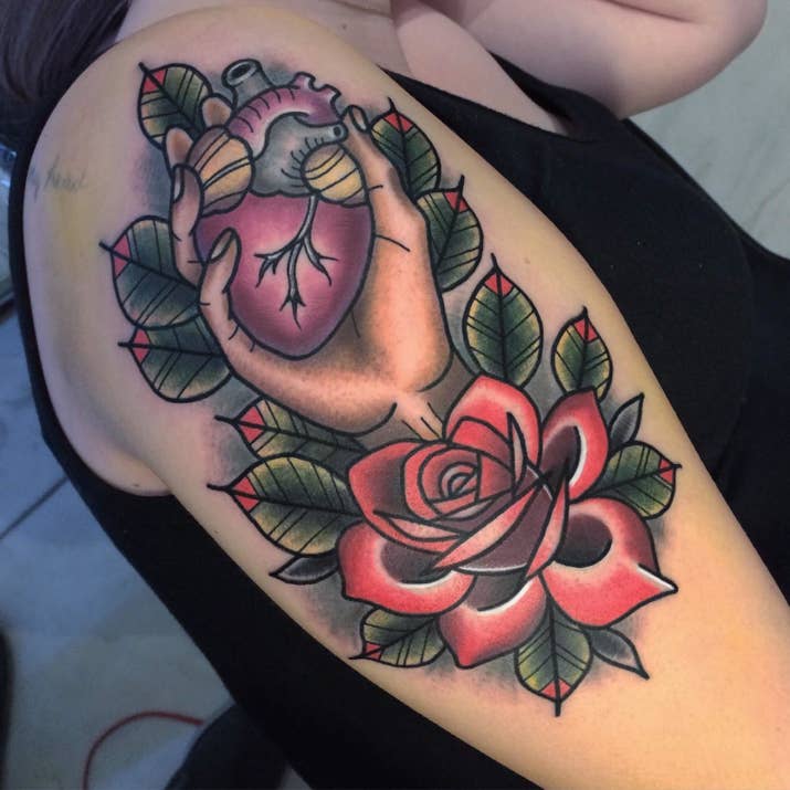 By Kevin Shuttleworth at Abyss Tattoos in Montreal, Quebec, Canada.