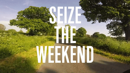 No doubt you're tired after slogging through days, but that should not be an excuse for lethargy. Step out of your house more often, meet your friends, and explore your city rather than simply frittering away your weekend.