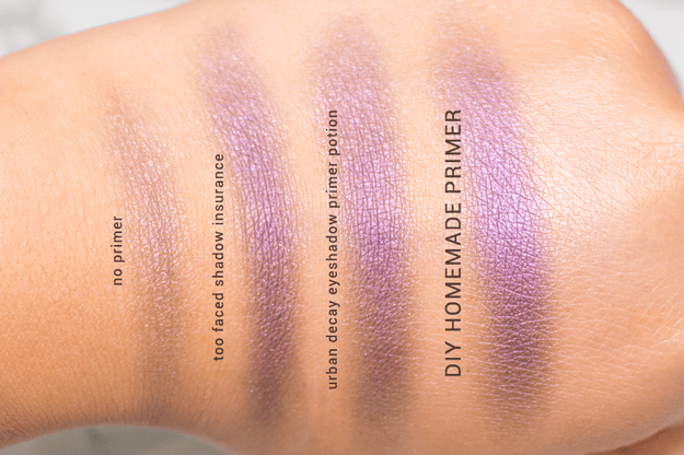 A little bit of eyeshadow primer can go a long way.