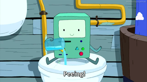 "For the first two or three years after I was potty trained, I thought that everyone peed standing up. So there I was, a little girl with impeccable aim." – lizzyw4961ae5c5