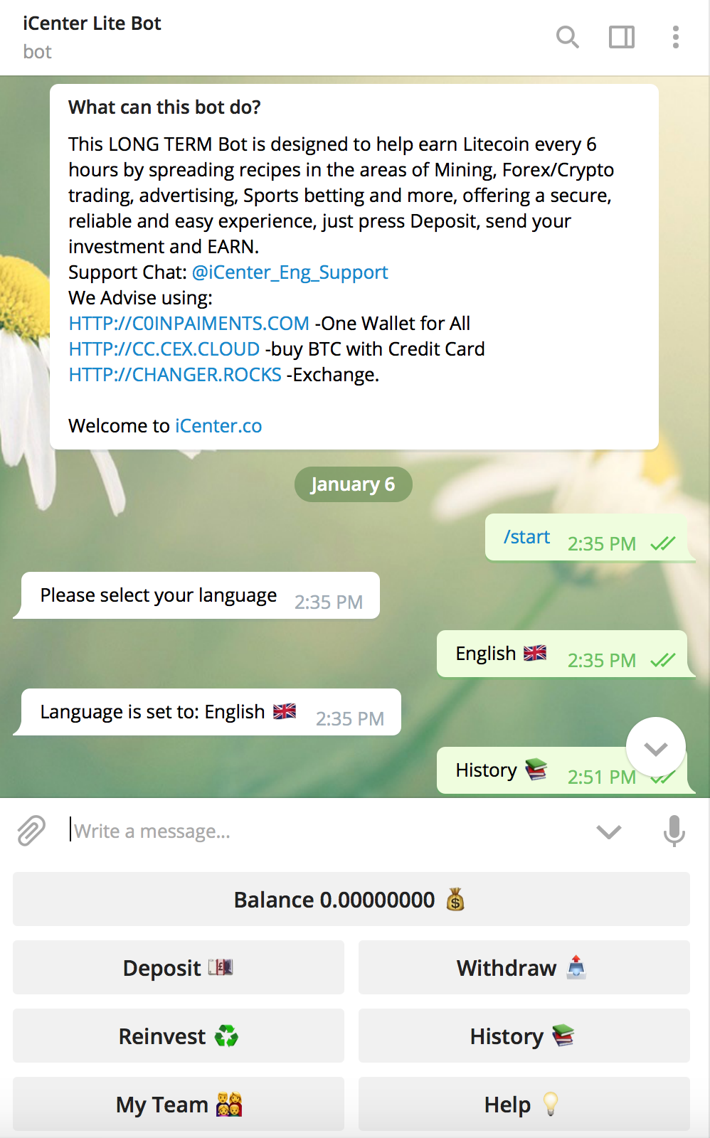Crypto agent bot telegram bitcoin wallet hacks