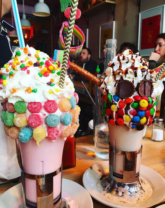 Extreme milkshakes