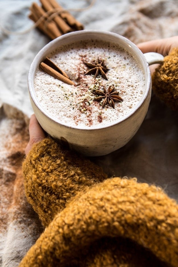 Chai Cashew and Hemp Latte