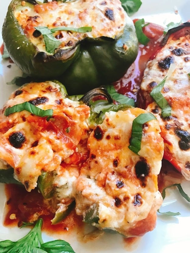 Lasagna Stuffed Peppers