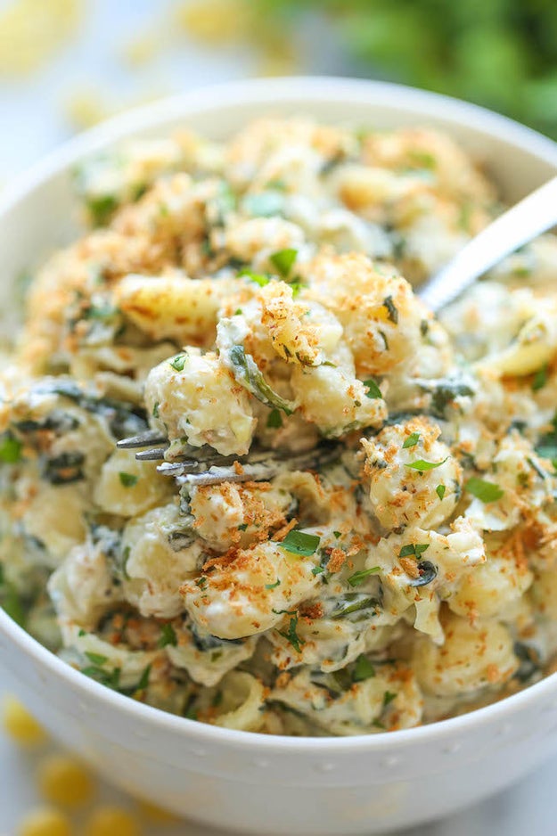 Spinach and Artichoke Mac 'n' Cheese
