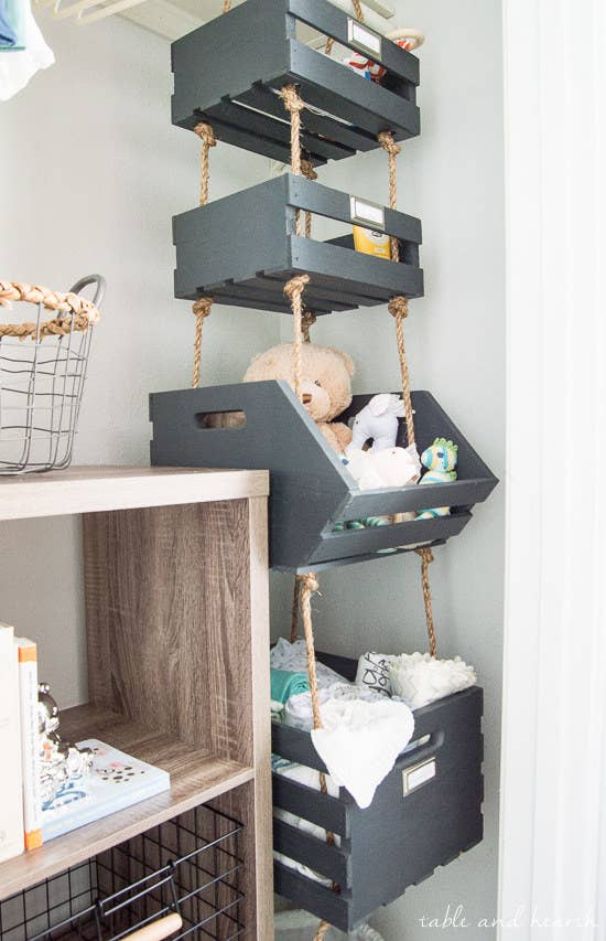 Vertical Storage Solutions For When You're Out of Room