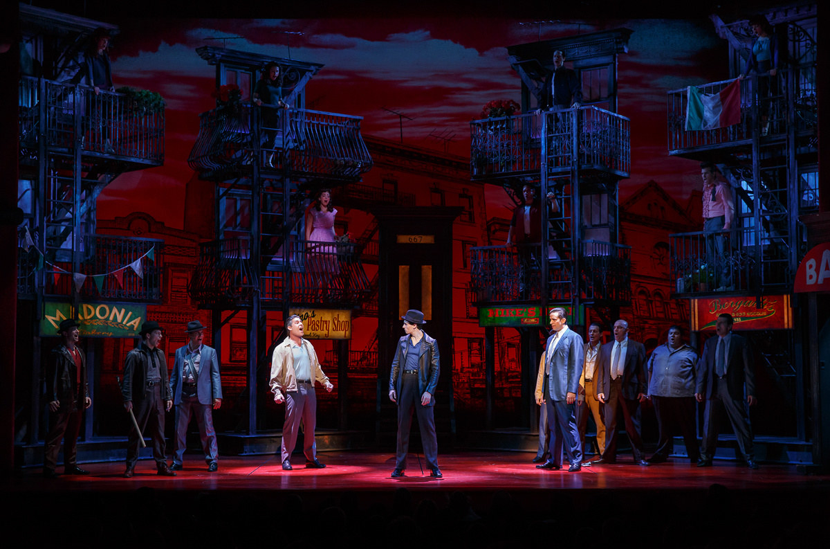 Embark on a Bildungsroman journey to the stoops of the Bronx in the 1960s where a young man named Calogero "C" is torn between the father he loves and the mob boss he admires. A Bronx Tale is a fantastic streetwise musical based on the critically acclaimed play and classic film.