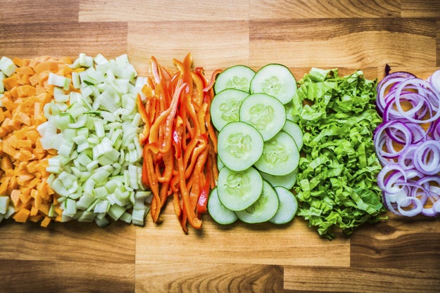 Maybe you chop all of your vegetables on Sundays so that making salads and stir-fries is a breeze for the rest of the week.