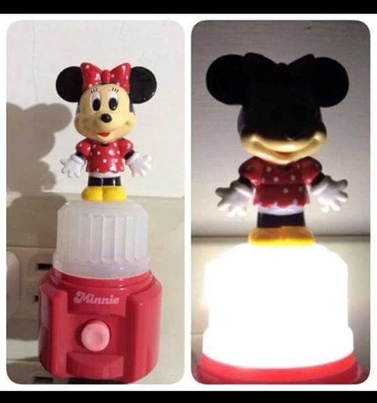 "It's just a night light so kids aren't afraid of the dark."