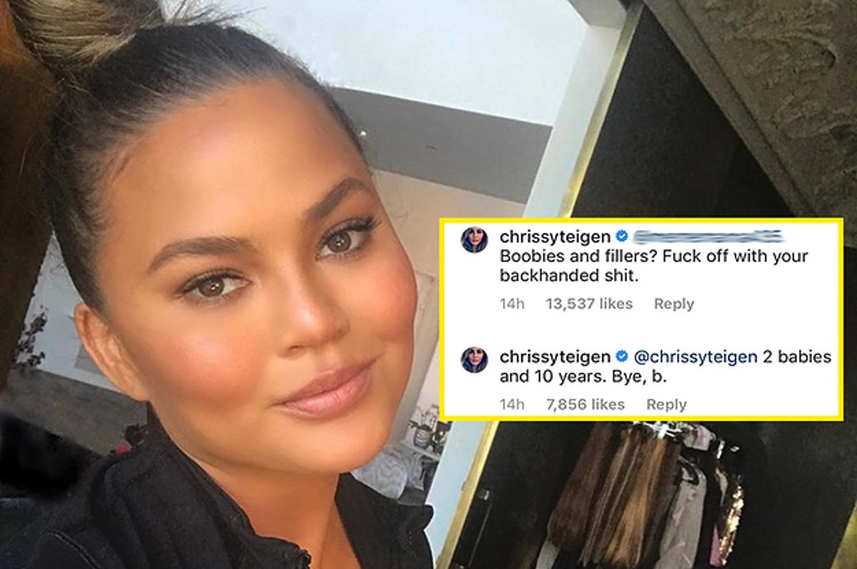 Someone Told Chrissy Teigen She Was Stunning 