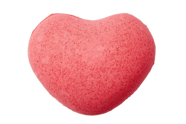 A heart-shaped bath bomb that reveals a vibrator when you drop it in water, so bathtime can be a lot more fun.