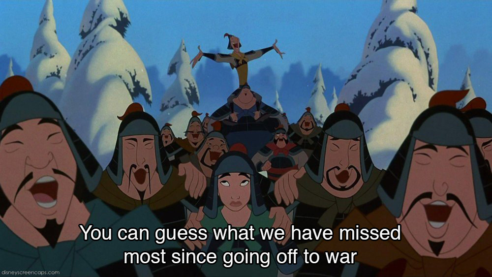 Theres Been A Sex Lyric In Mulan This Whole Time This Whole Time 0577