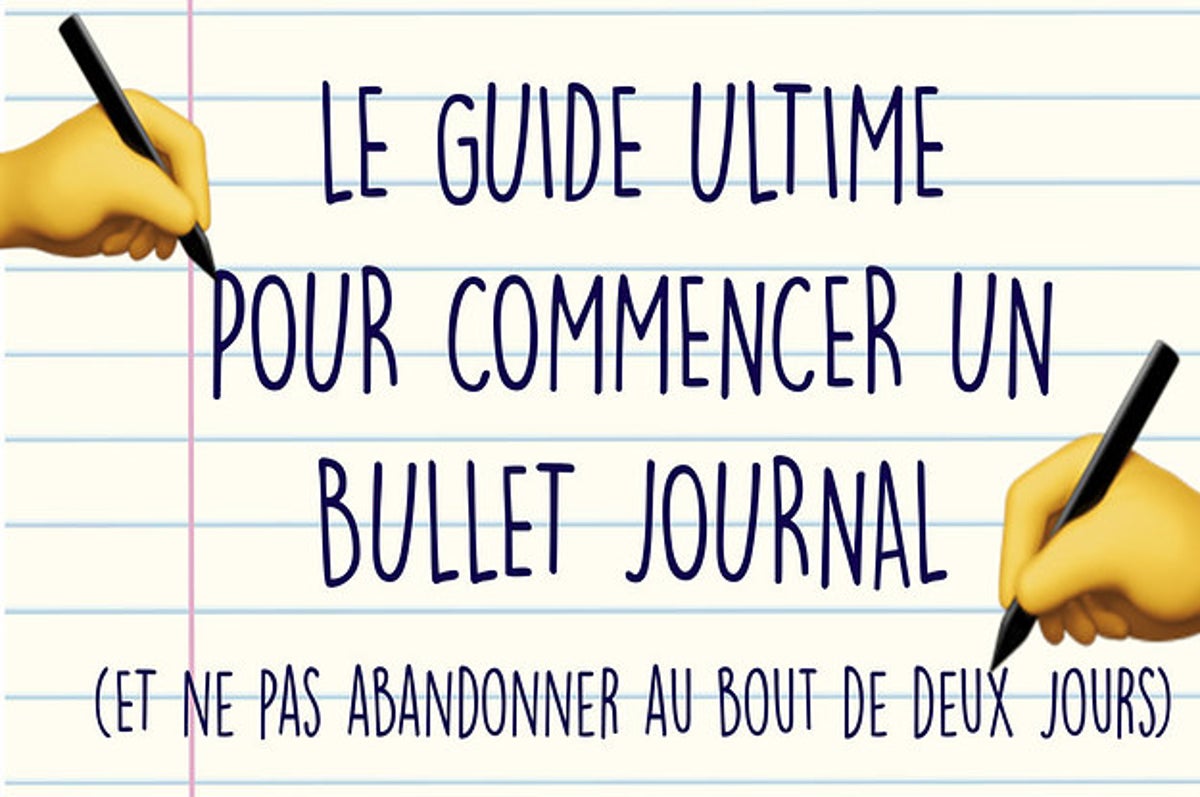 Le Bullet Journal au travail