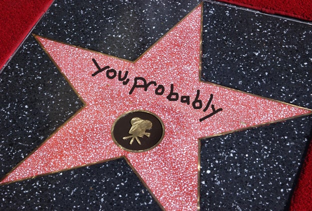 THAT'S RIGHT. You have the chance to be a movie star, unless you're like me, who dances like Chandler Bing (in which case, I'm sure our time will come).