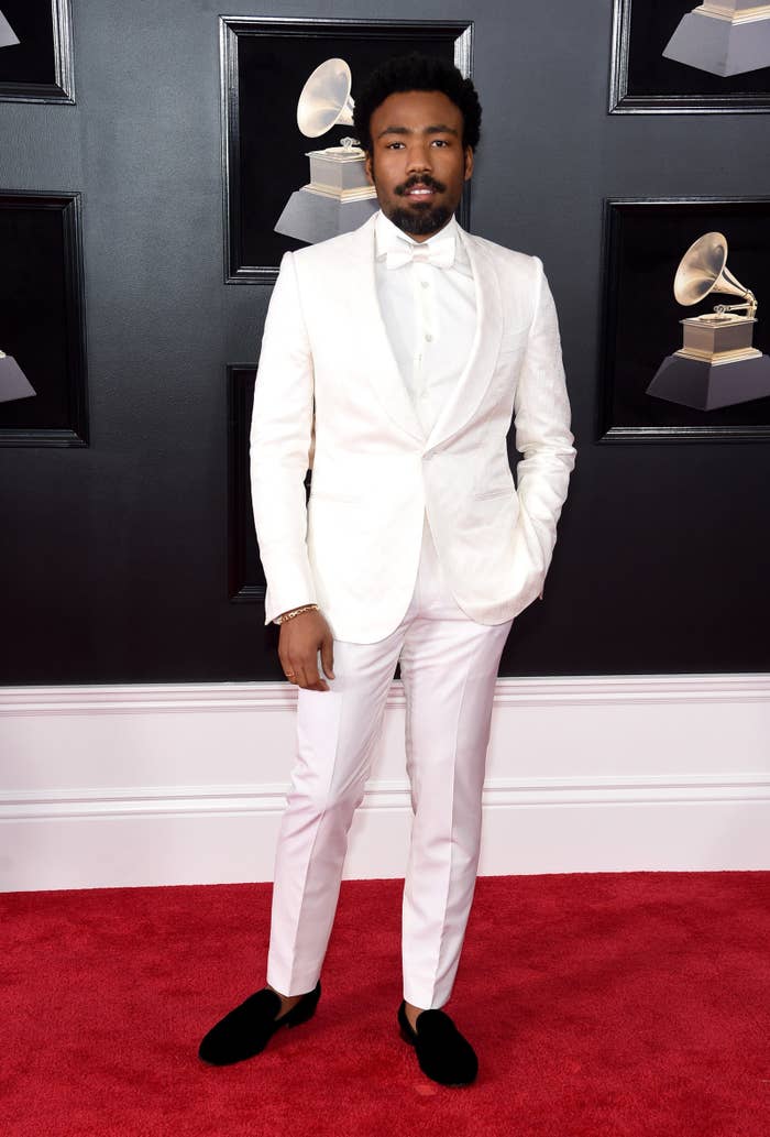 Childish Gambino Performed At The Grammys With The Other Kid Playing ...