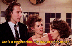 There's no denying that the first few times you tell people you're now a vegetarian can be a little awkward. At the start of my first meat-free period, I made a point of inviting people over to my place, instead of me going there — it's much easier to offer a yummy vegetarian dish along with your explanation that you're trying out a new lifestyle, rather than out of the blue announcing that you won't be eating any of the roast chicken your friend has been cooking for hours. Another solution is to tell a host that you're vegetarian, along with an offer to bring a vegetable dish along! This doesn't cause them to panic about coming up with an entirely new menu, but does give them a polite heads-up.