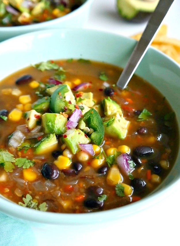 Spicy Black Bean Soup