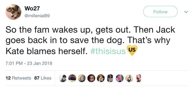 Which has lead many fans to theorize that Jack runs back into the house to save Kate...or Kate's dog.