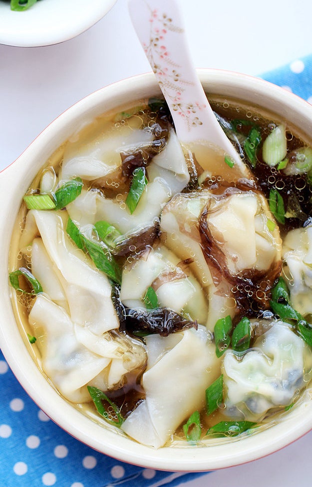 Vegan Wonton Soup