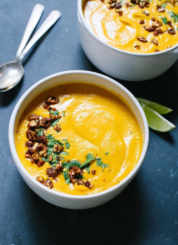 Thai Carrot and Sweet Potato Soup