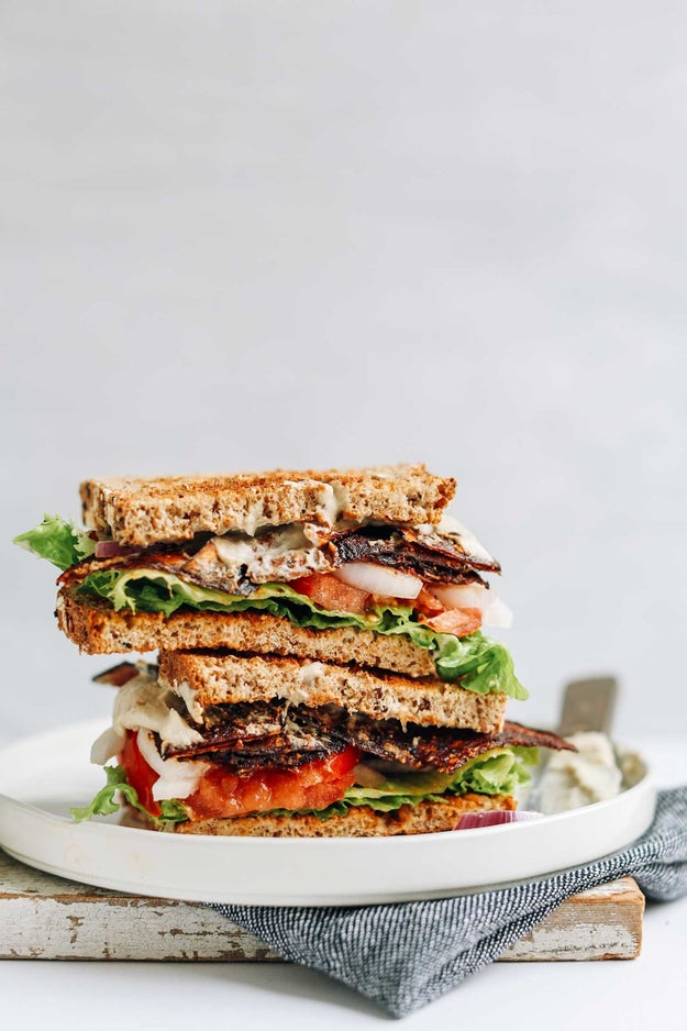 Vegan "BLT" Sandwich