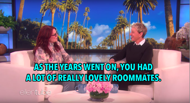 And even over the years, as Ellen had different (but equally close) roommates, Megan still never caught on.