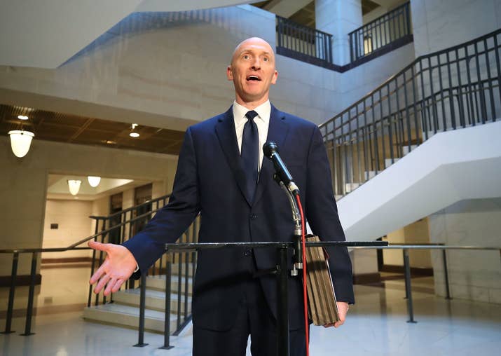 Carter Page in November before testifying before the House Intelligence Committee.