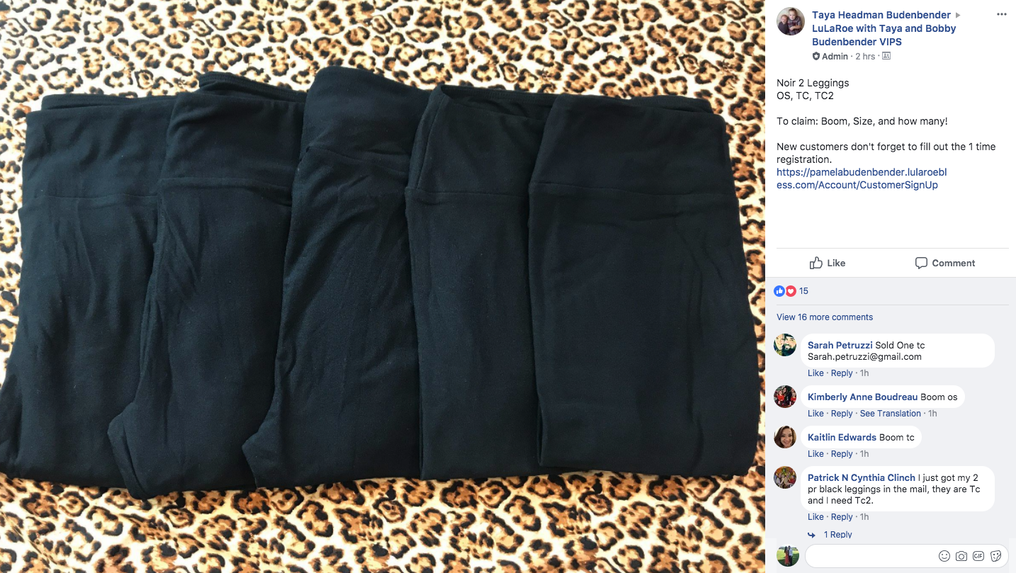 One Size LuLaRoe OS leggings Solid Black New