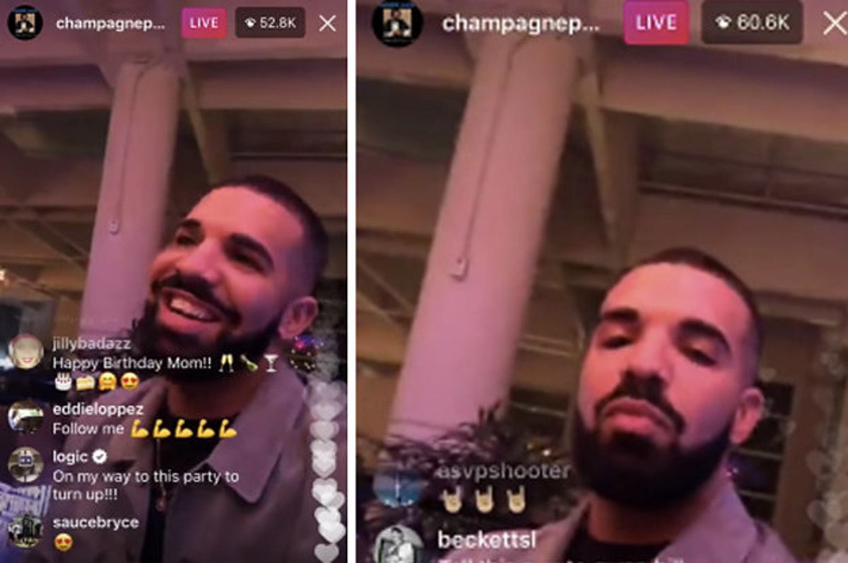 Drake Just Called Out A Dj On His Instagram Live