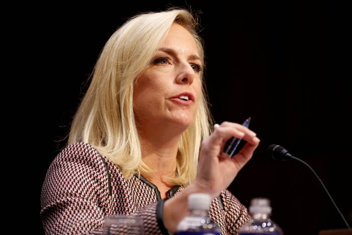US Secretary of Homeland Security Kirstjen Nielsen.